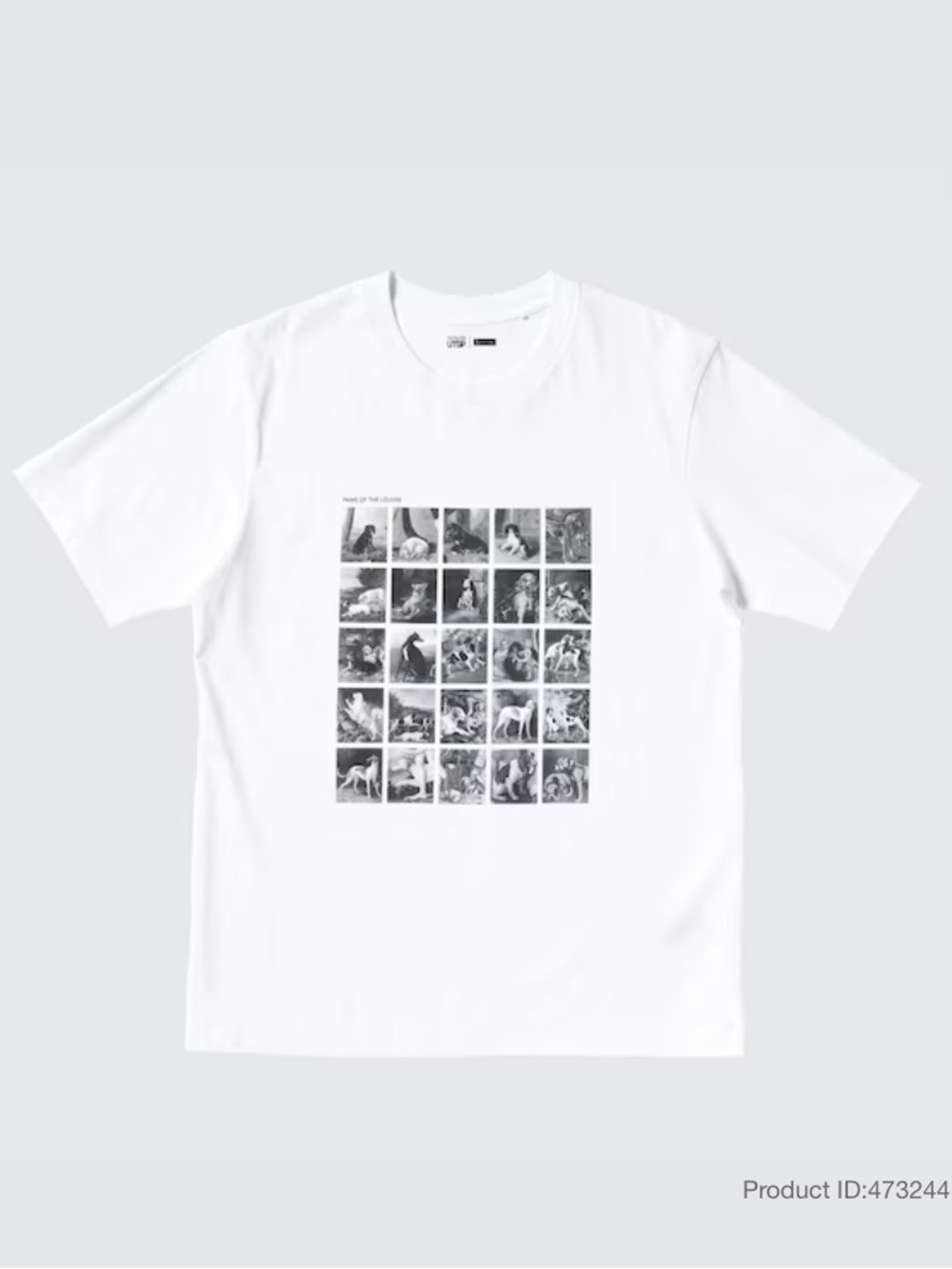Uniqlo x The Louvre Collaboration: Paws of the Louvre T-Shirt